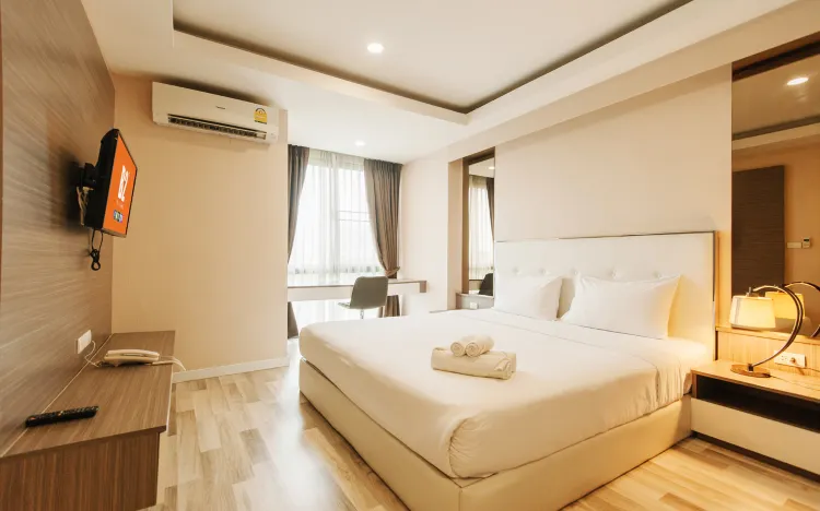 ห้องดีลักซ์พร้อมวิวภูเขาแบบพาโนรามา