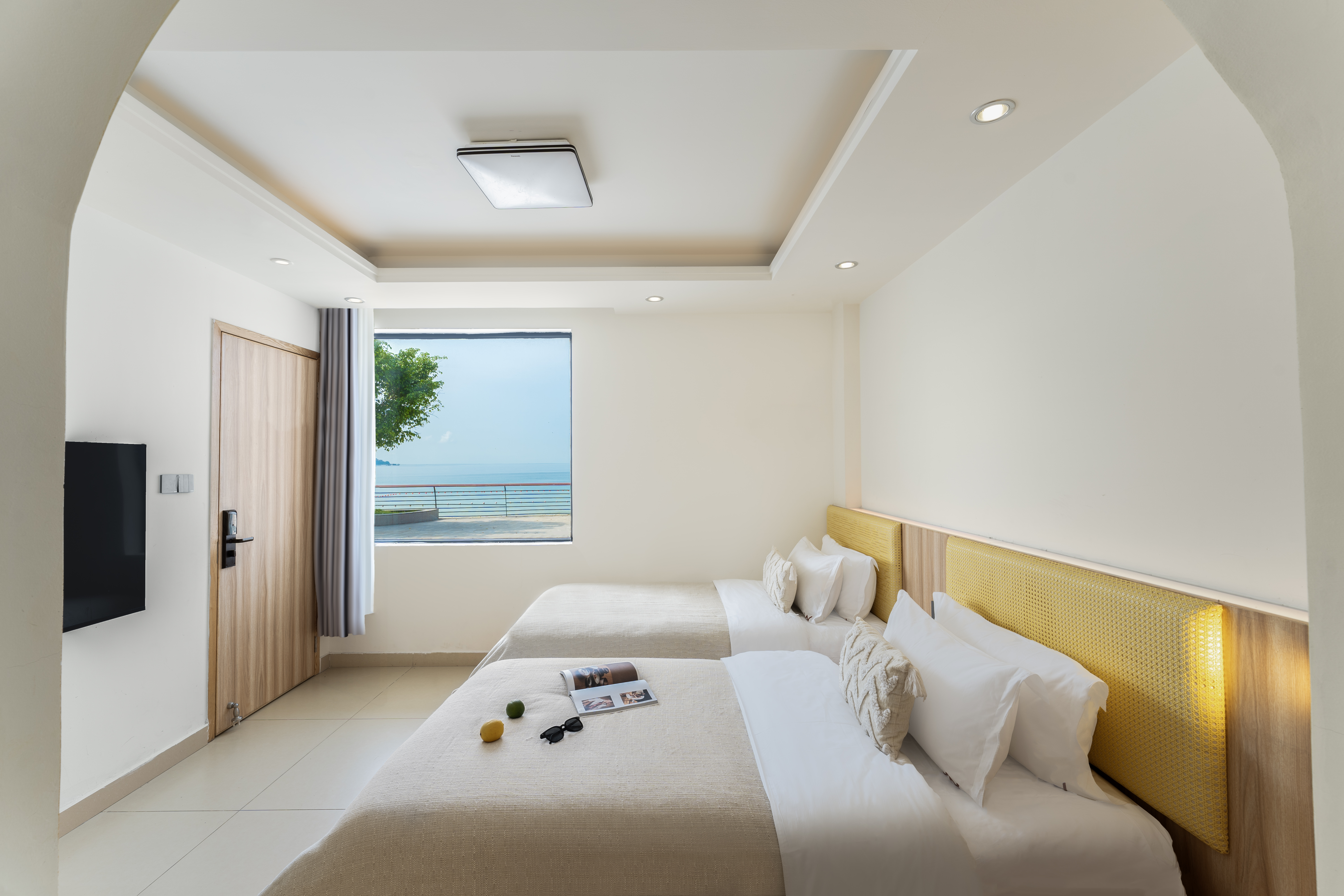 梨云·海景双床房