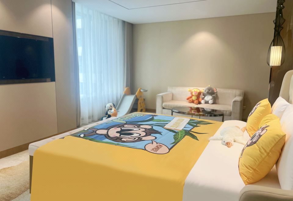 叢林猴親子主題房