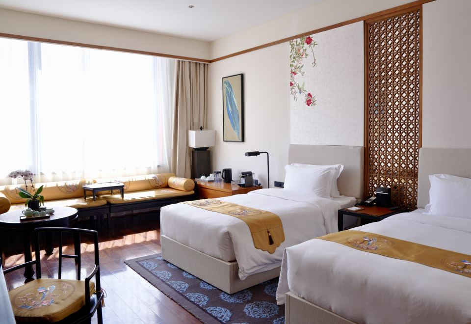 花開富貴主題雙床房