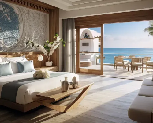 Shangmu · ISA Full Suite Surfing Ocean View Resort Meisu (Wanning Sun Moon Bay Rongchuang Store) Hotele w: Wanning