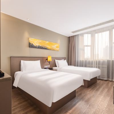 雙床房（大飄窗） 如家精選飯店（天津五大道南京路小白樓地鐵站店）優惠