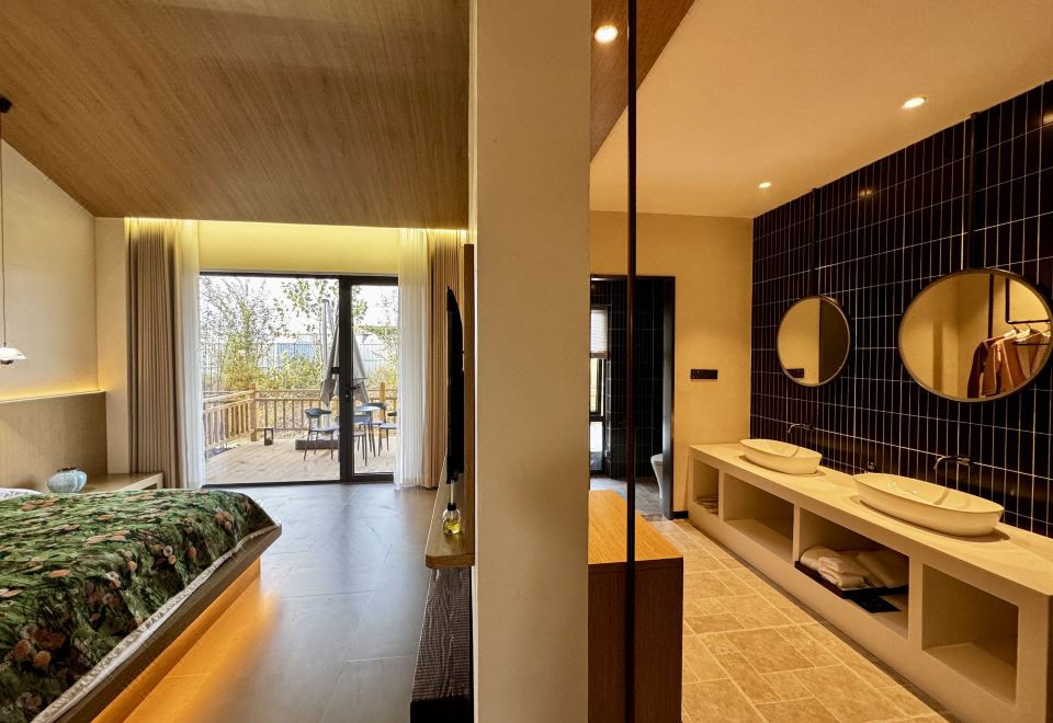 隔竹知音·露台套房「庭院入户丨山野浴池丨全屋智能」