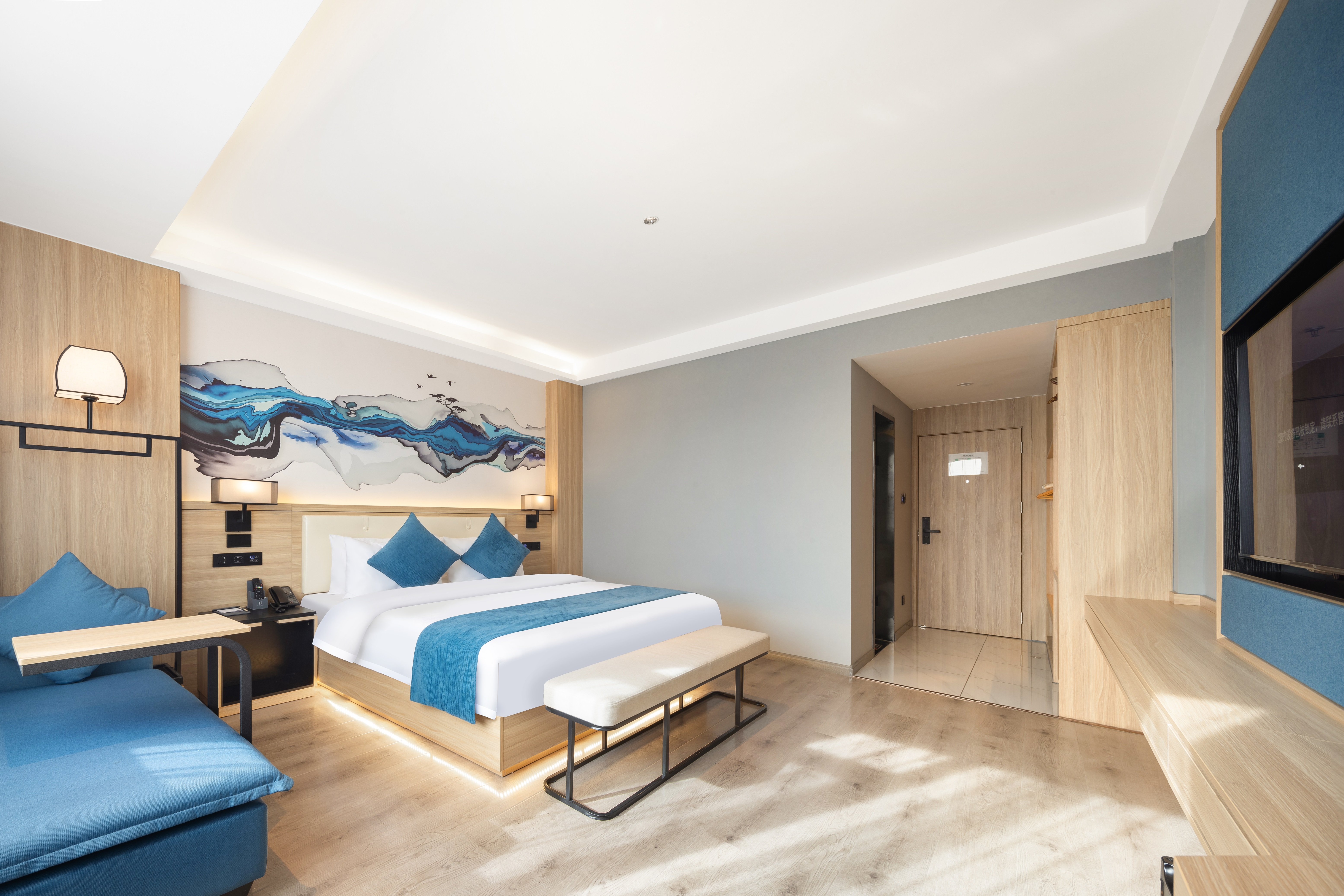 智能负氧离子大床房（智能语音客控+即开即饮净饮机）