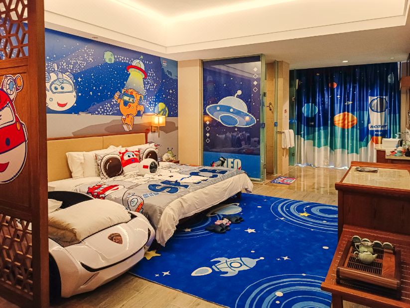 酷芽超级飞侠太空亲子汤屋-小小宇航员-亲子家庭私汤