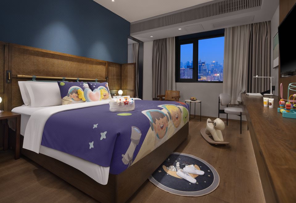 逸趣·宝贝喜欢家庭房｜帐篷·小木马·独立小童房｜