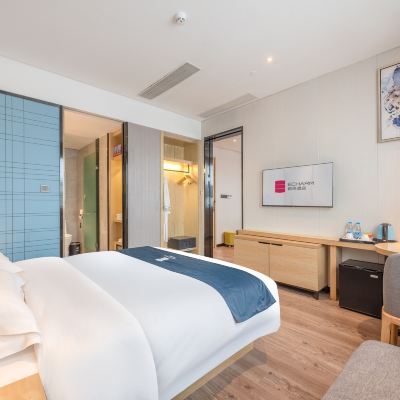 行政套房（坐卧沙發+茶具+迷你冰箱+光纖高速WIFI） 宜尚酒店（廣州長隆板橋地鐵站店）優惠