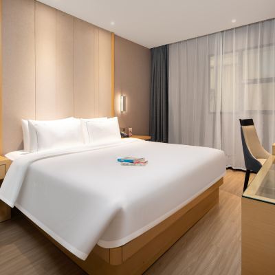 宜致雅緻大床房-（電視投屏+睡眠安靜） 宜致酒店（廣州珠江新城體育西路地鐵站店）優惠