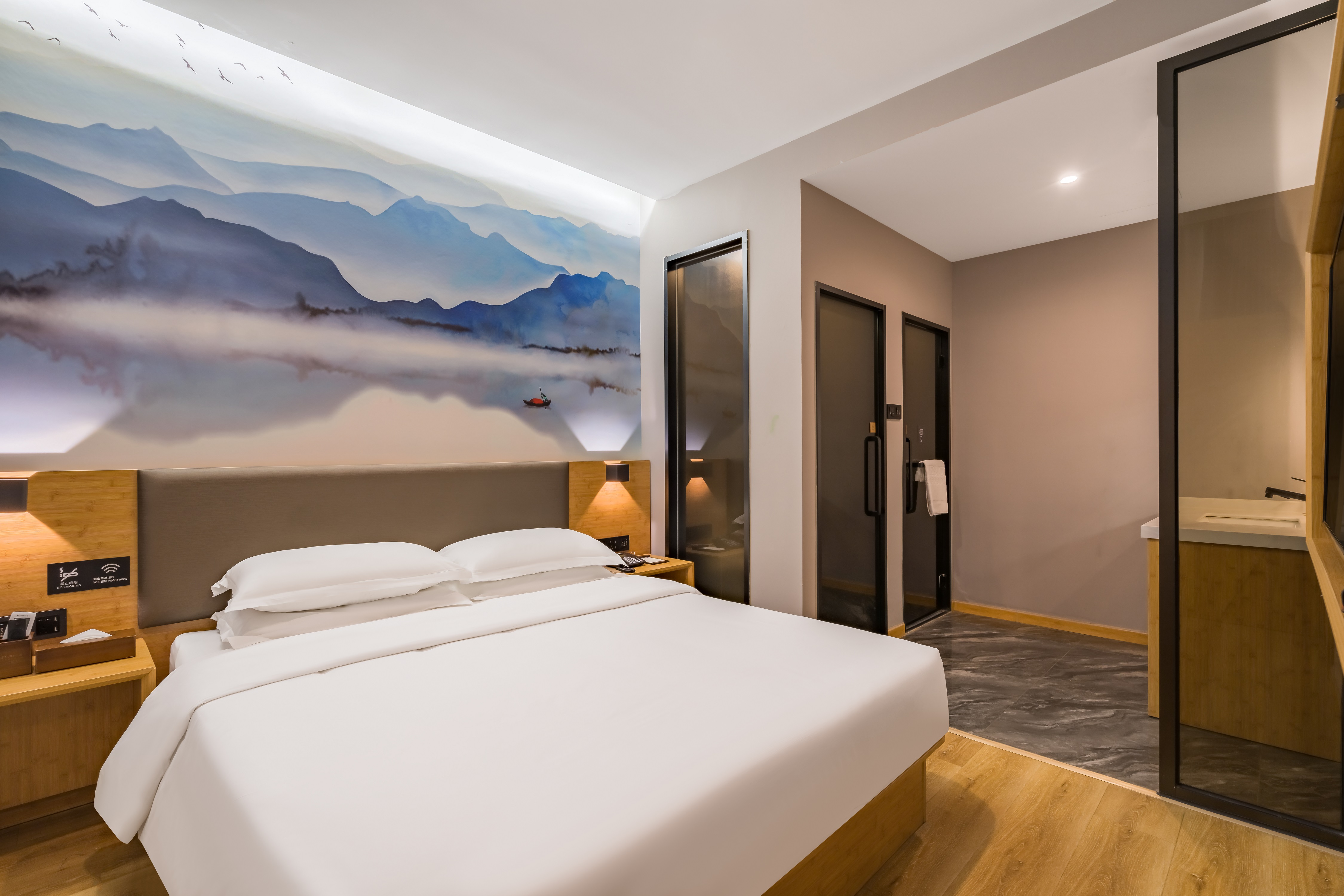 套房（电视投屏+乾湿分离）