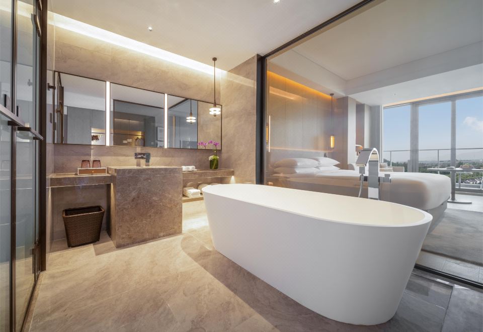 豪華露臺大床房