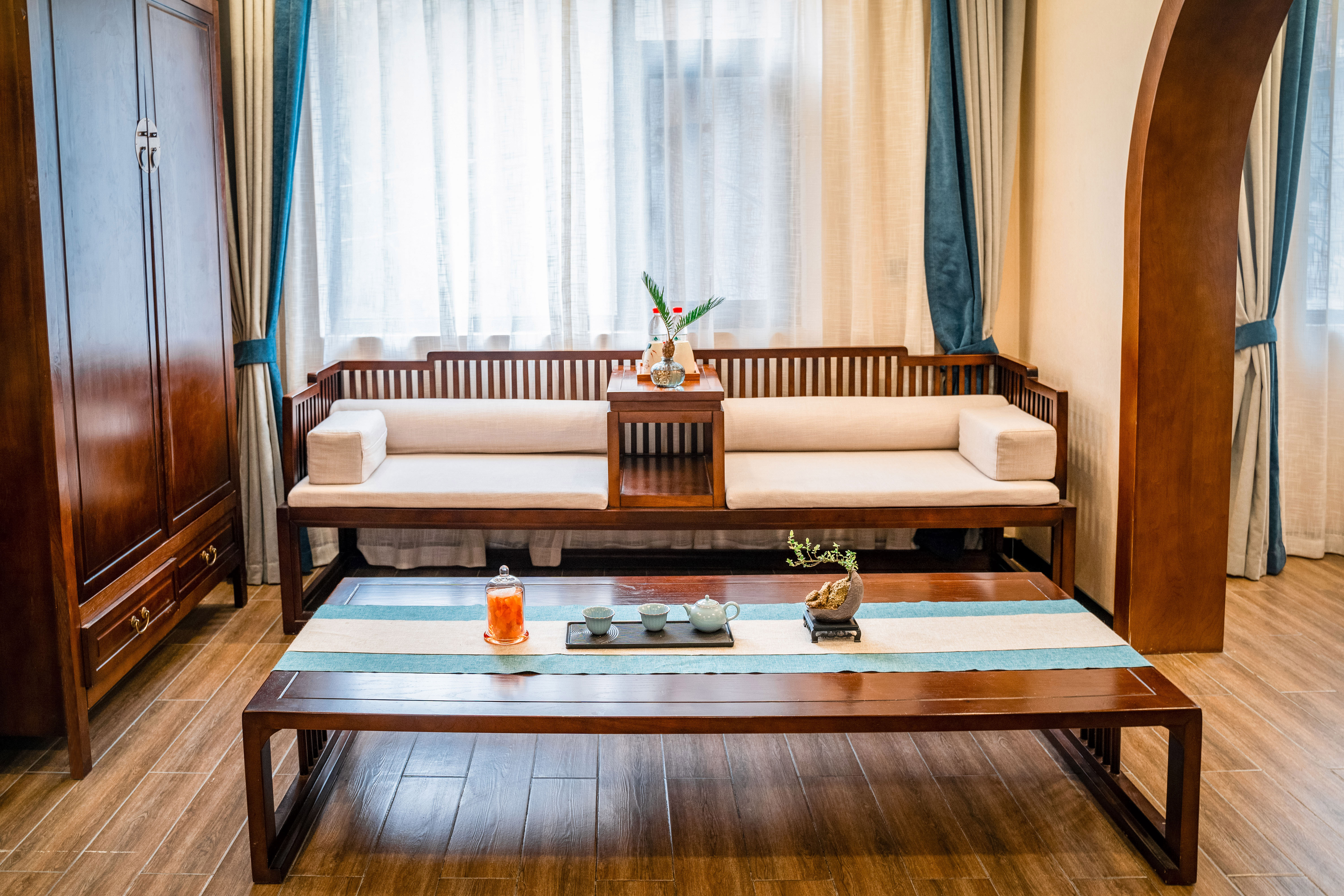 青山不语?园景双床套房「智能马桶」