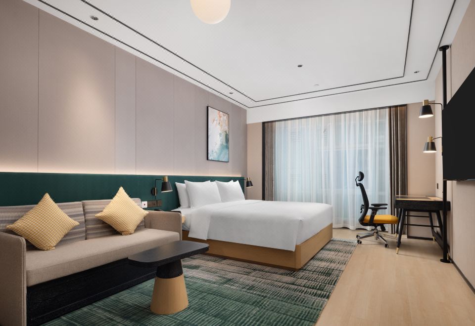 花園大床房（縱享雙TV+會客廳）