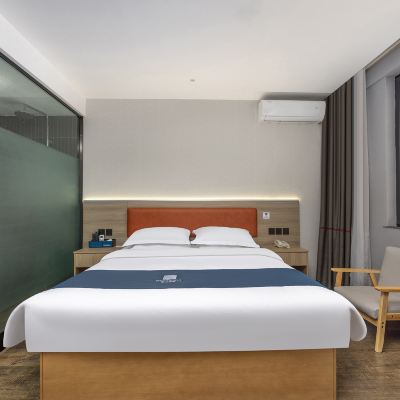 舒適大床房（舒享空間+安心睡眠） 宜尚飯店（成都都江堰景區南橋店）優惠