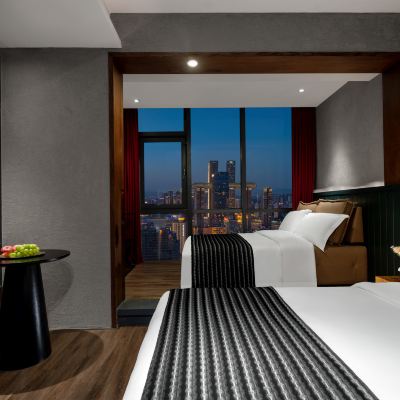 180度兩江交匯家庭房 重慶Nova星球飯店優惠