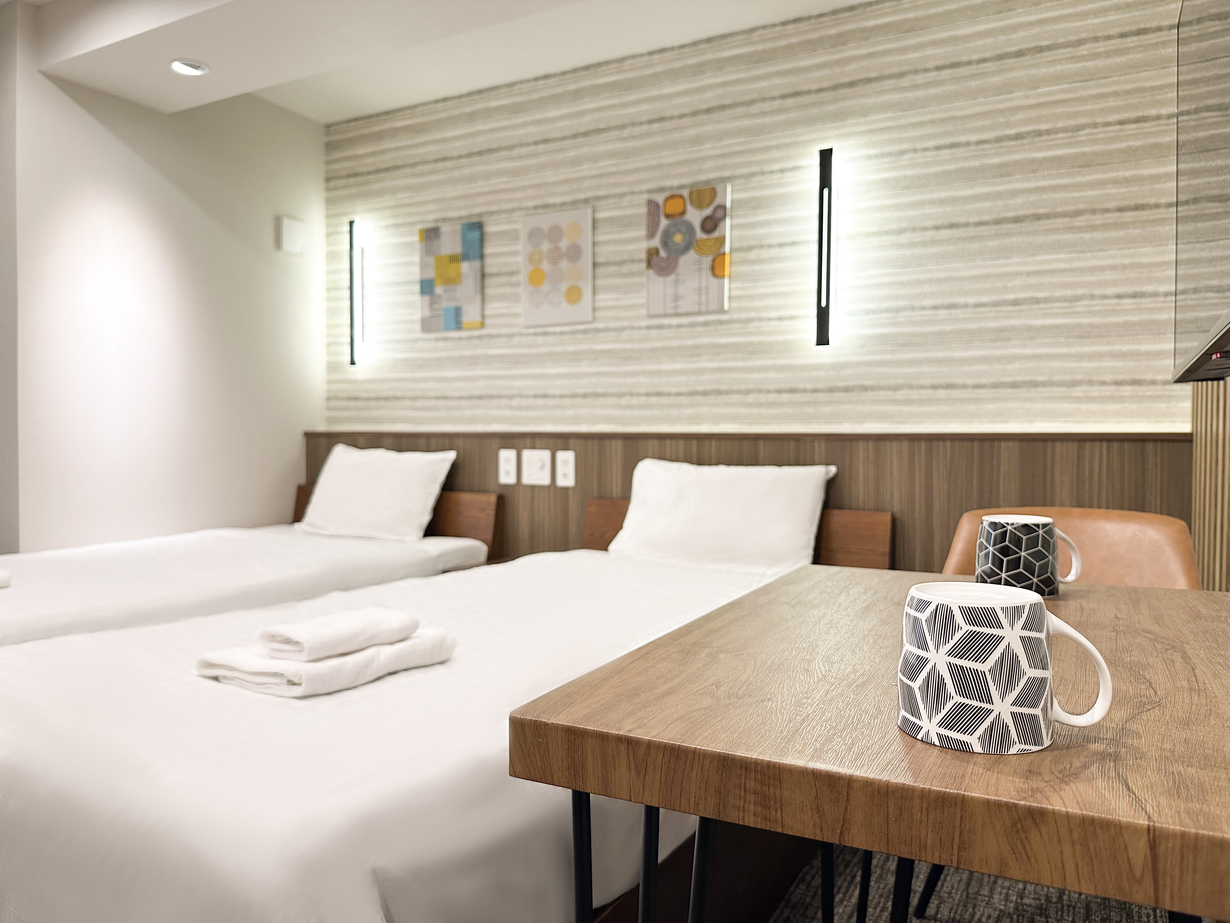 Osaka Ebisu Hotel 高級雙床房