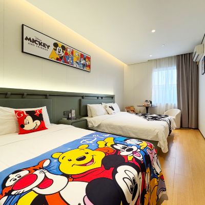 艾莎米奇主題親子房 上海盎格飯店（新國際博覽中心龍陽路地鐵站店）優惠