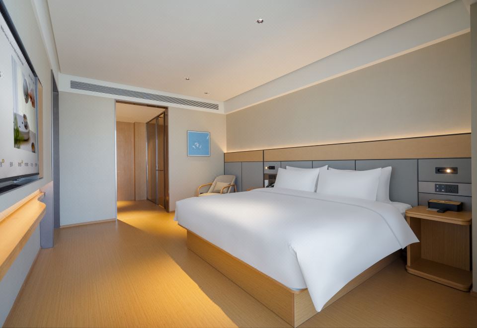 套房【一室一厅|金可儿床垫|公园景观】