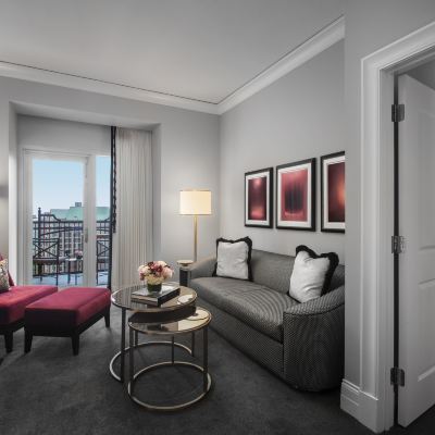 Mobility Accessible One Bedroom Terrace Suite with Roll in Shower Waldorf Astoria Chicago Promo Code