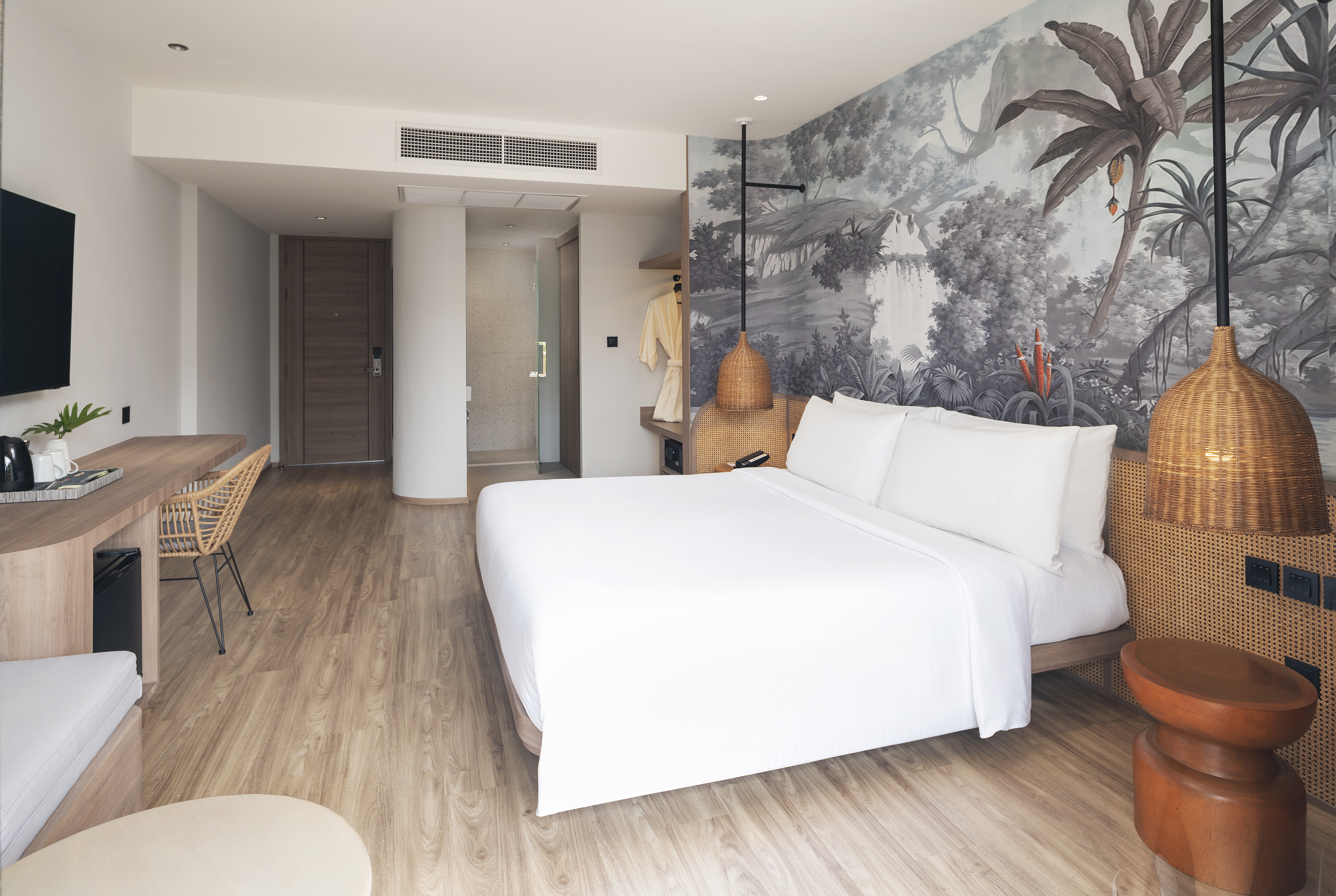 豪华园景特大床房