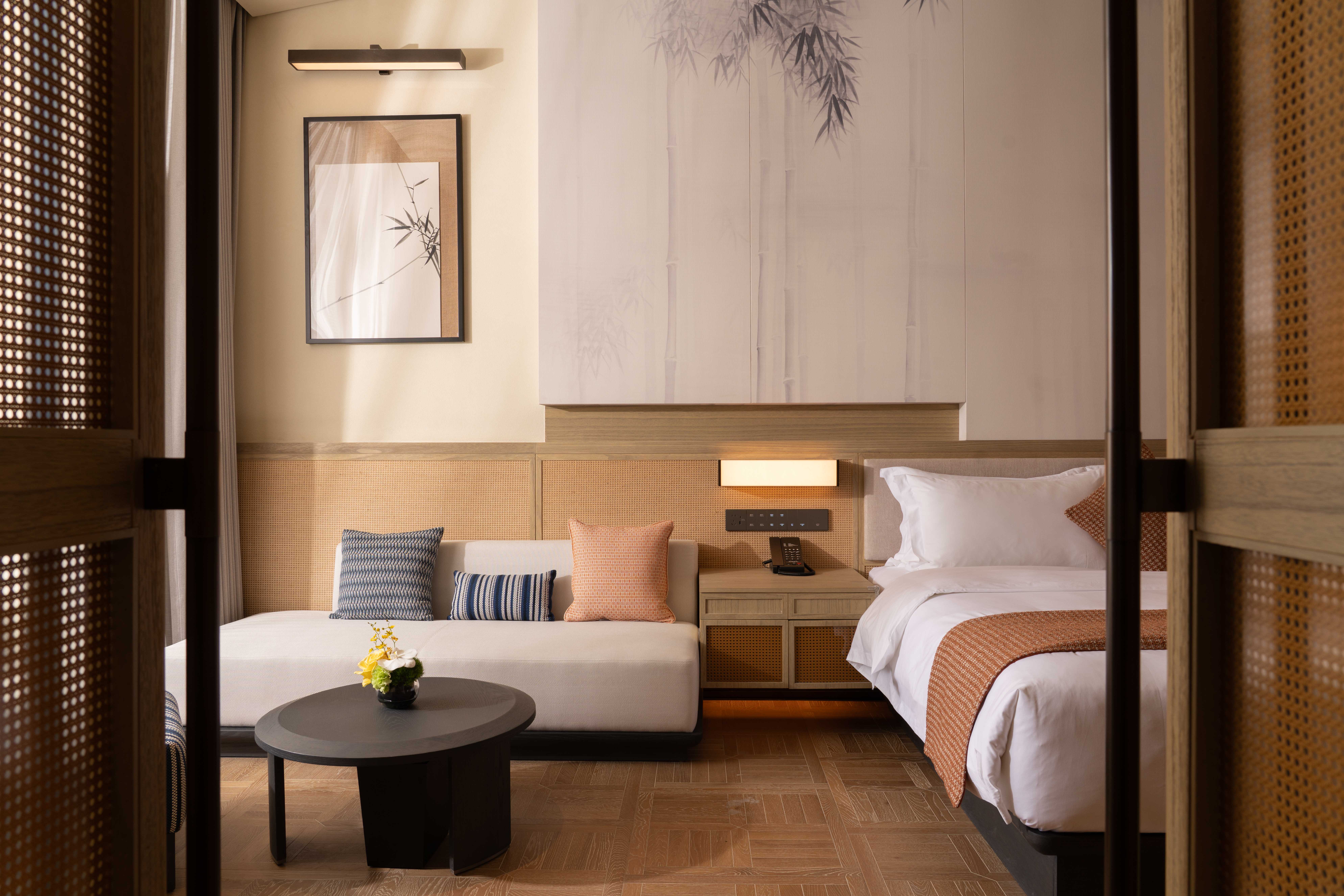 雅居私汤阳台大床房