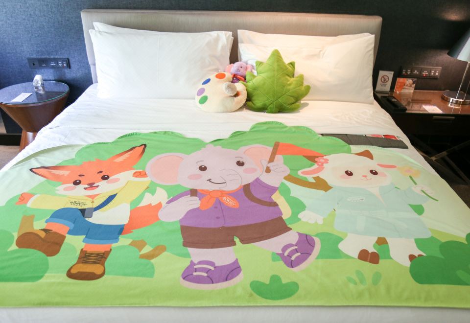 豪友团亲子阳台大床房