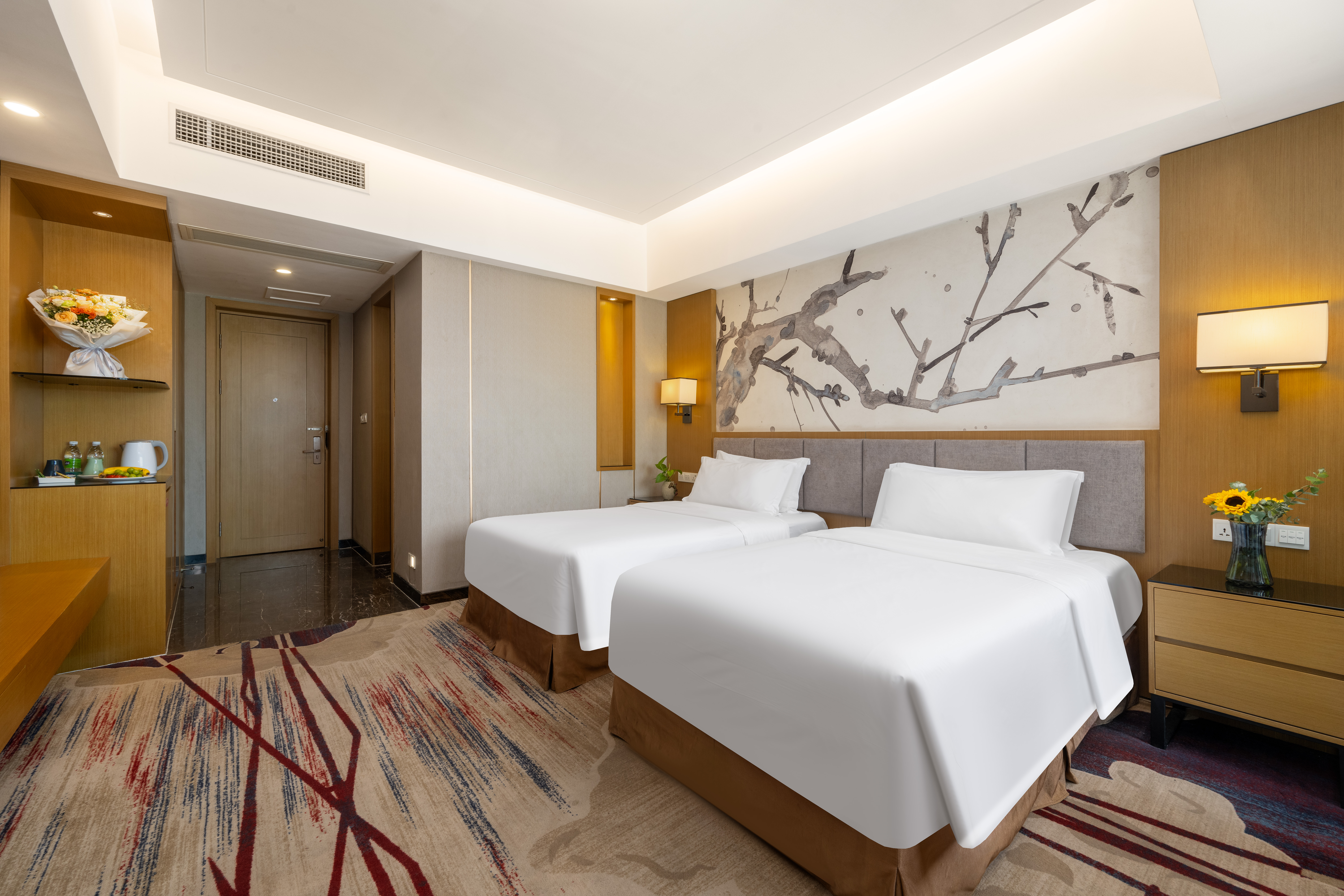 美思双床房（休闲办公+高品床垫+静谧空间）