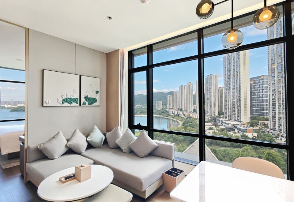 The Meixi Lake, Changsha Marriott Executive Apartments1 Bedroom Apartment, Lake View