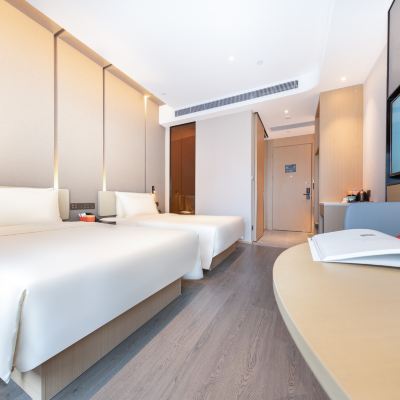 行政城景雙床房 廣州高鐵南站亞朵酒店優惠