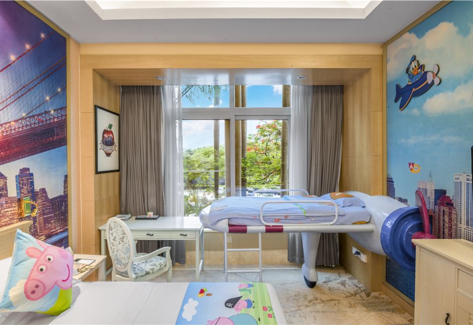 Bishuiwan Hot Spring ResortNew York Family Room - New York Urban Style & Airplane Bed Experience