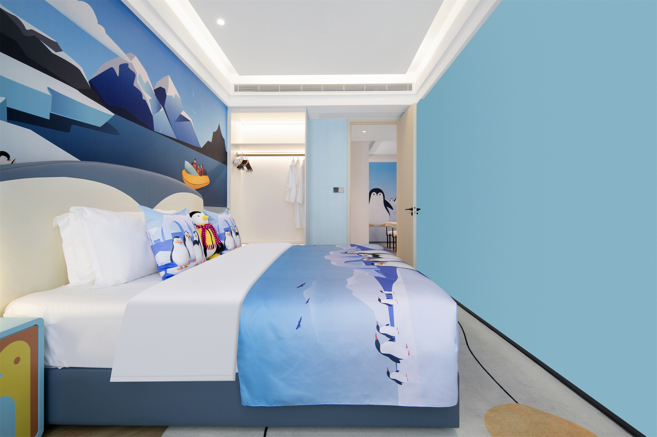 主題萌趣親子兩居室【智能客控+零壓床墊】