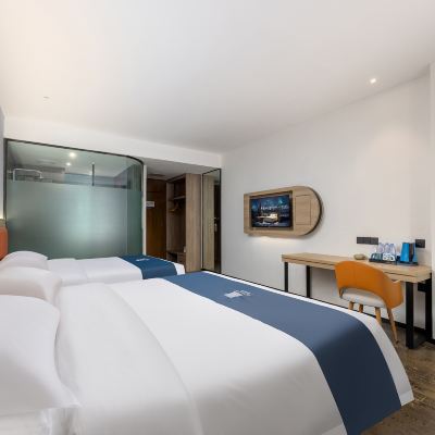 家庭房（幽靜空間+安心睡眠） 宜尚飯店（成都都江堰景區南橋店）優惠