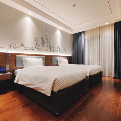 行政豪華雙床套房 - 私享Coffee機+冰箱+洗衣機+廚房 上海浦東東郊逸扉飯店優惠