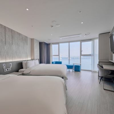 오션뷰 랜덤 (오션브릿지 더블 or 오션브릿지 트윈) 호텔 아쿠아 펠리스 쿠폰