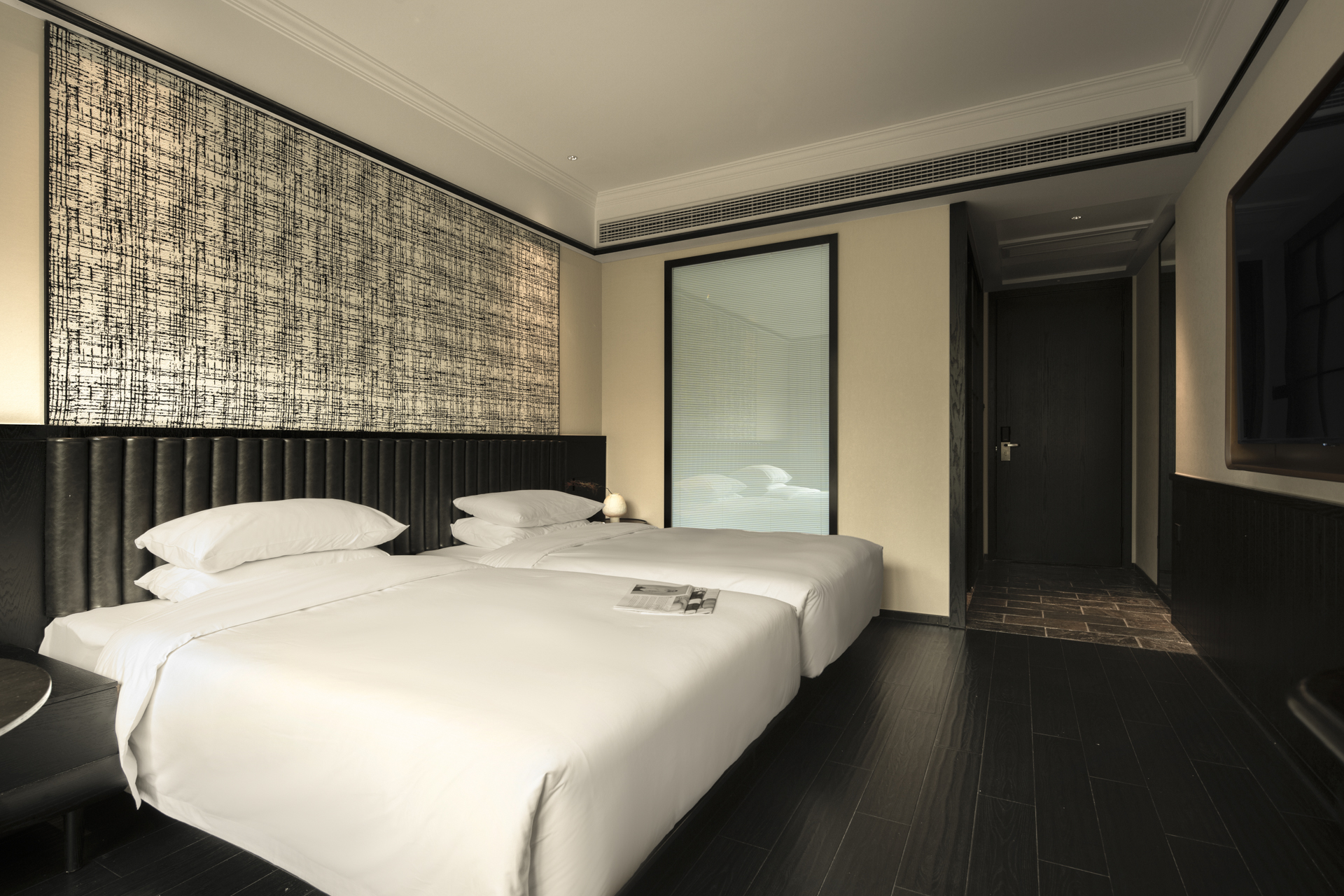 Building2-中古園景雙床房