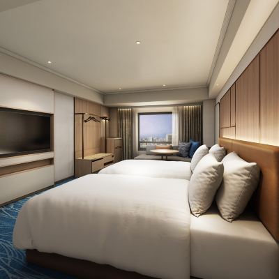 Renovated Club Superior Twin Club Lounge Access Non-Smoking_ 沖繩海景飯店優惠