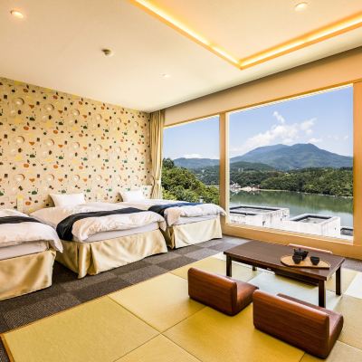 【禁煙】スタンダード和洋室トリプル 内風呂あり 湯快リゾート 恵那峡温泉 恵那峡国際ホテル クーポン