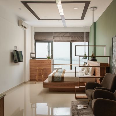 地標河景雙床房 茉樹飯店優惠