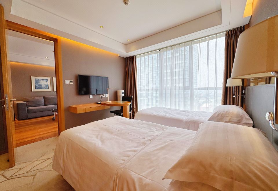 一房豪華行政雙床套房