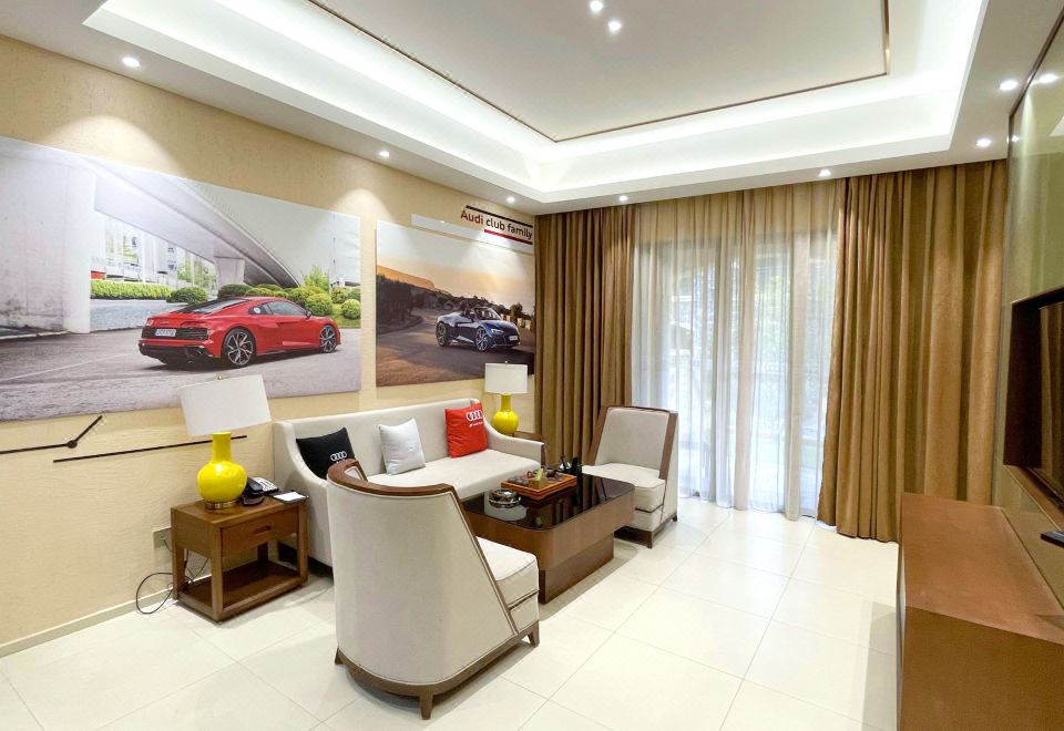 Yuetianxia Hot Spring HotelAudi Themed Waterside Hot Spring Twin Suite - Garden Tub