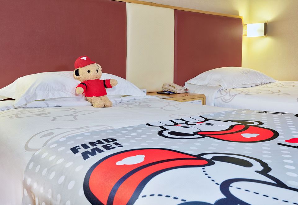 Beijing Xinqiao HotelTeddy Rare Collection Star Quality Theme Twin Room