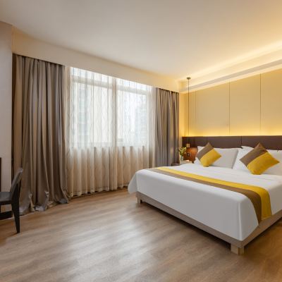 雅緻高級大床房 甜果時代酒店（佛山南海聯安內衣批發廠店）優惠