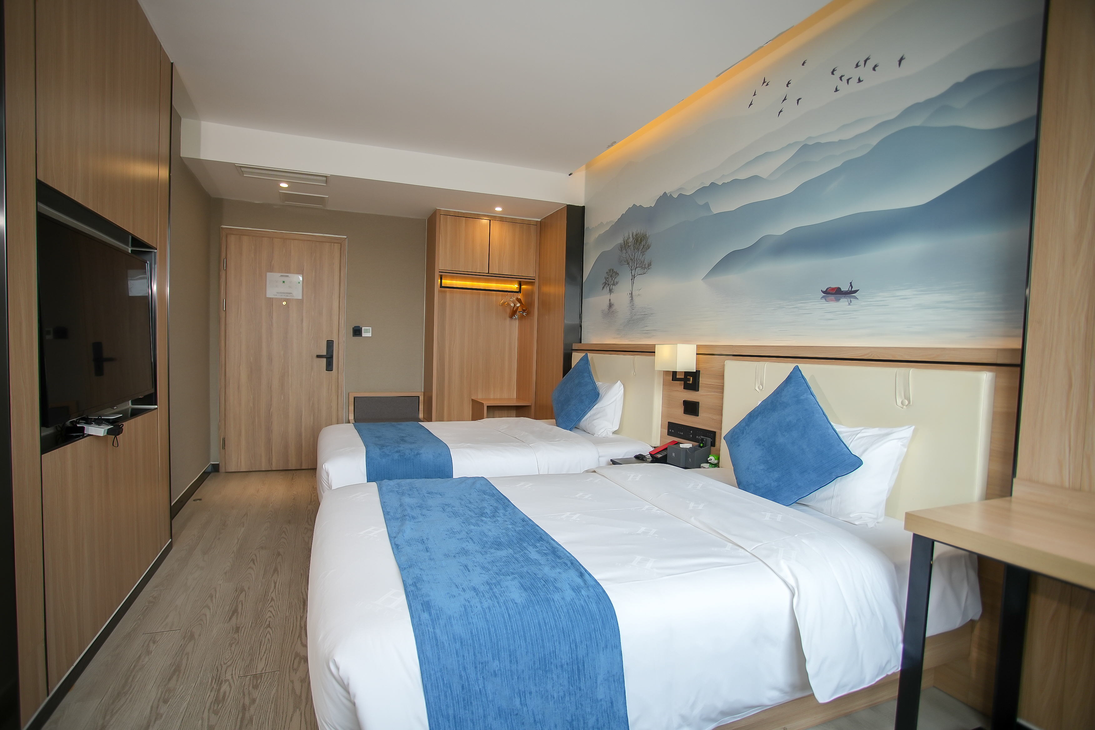 山景智能双床房