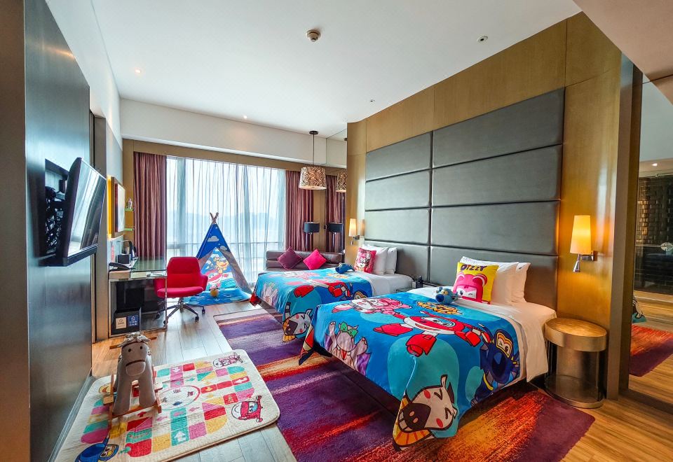 超级飞侠丛林冒险亲子双人房