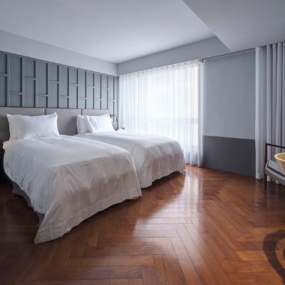 冉冉客房兩小床 臺中紅點文旅優惠