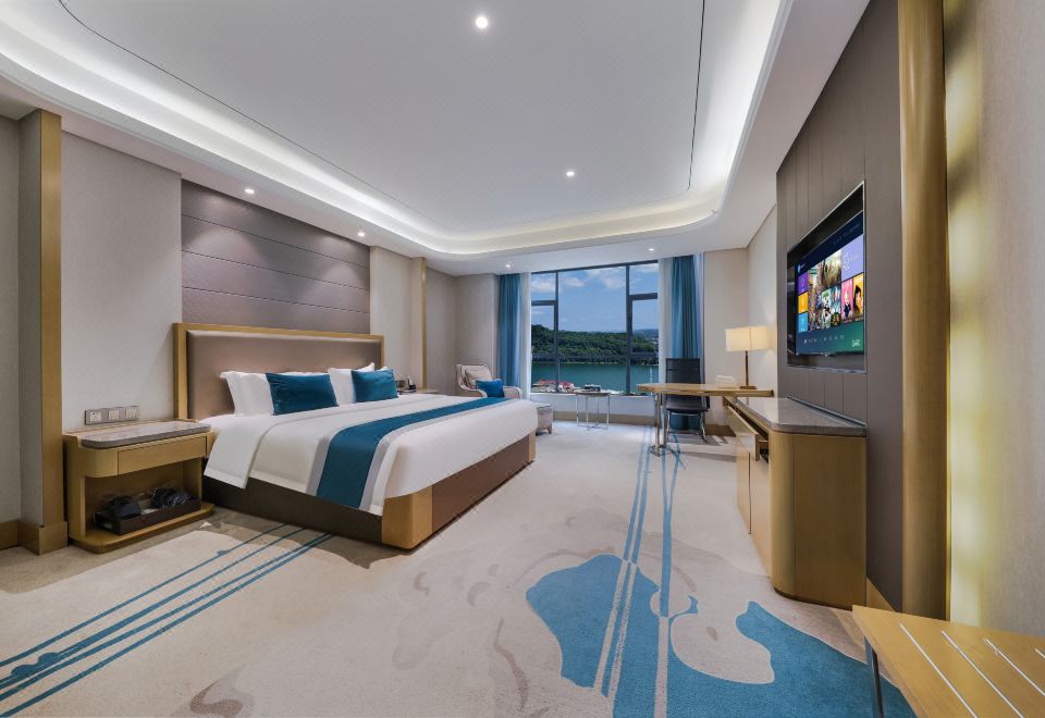 Yuanling Huixin Lijing HotelSuperior Twin Room | Panoramic Window + Large Space