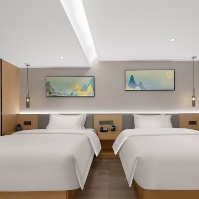 沐風丨靜謐景觀雙床房「180°觀景-智能客控-高品質床品」 貴陽斯邁卡爾頓飯店（觀山湖區貴陽北站店）優惠