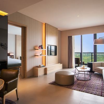 家庭雙卧高爾夫景聯通套房 海口萬麗酒店優惠