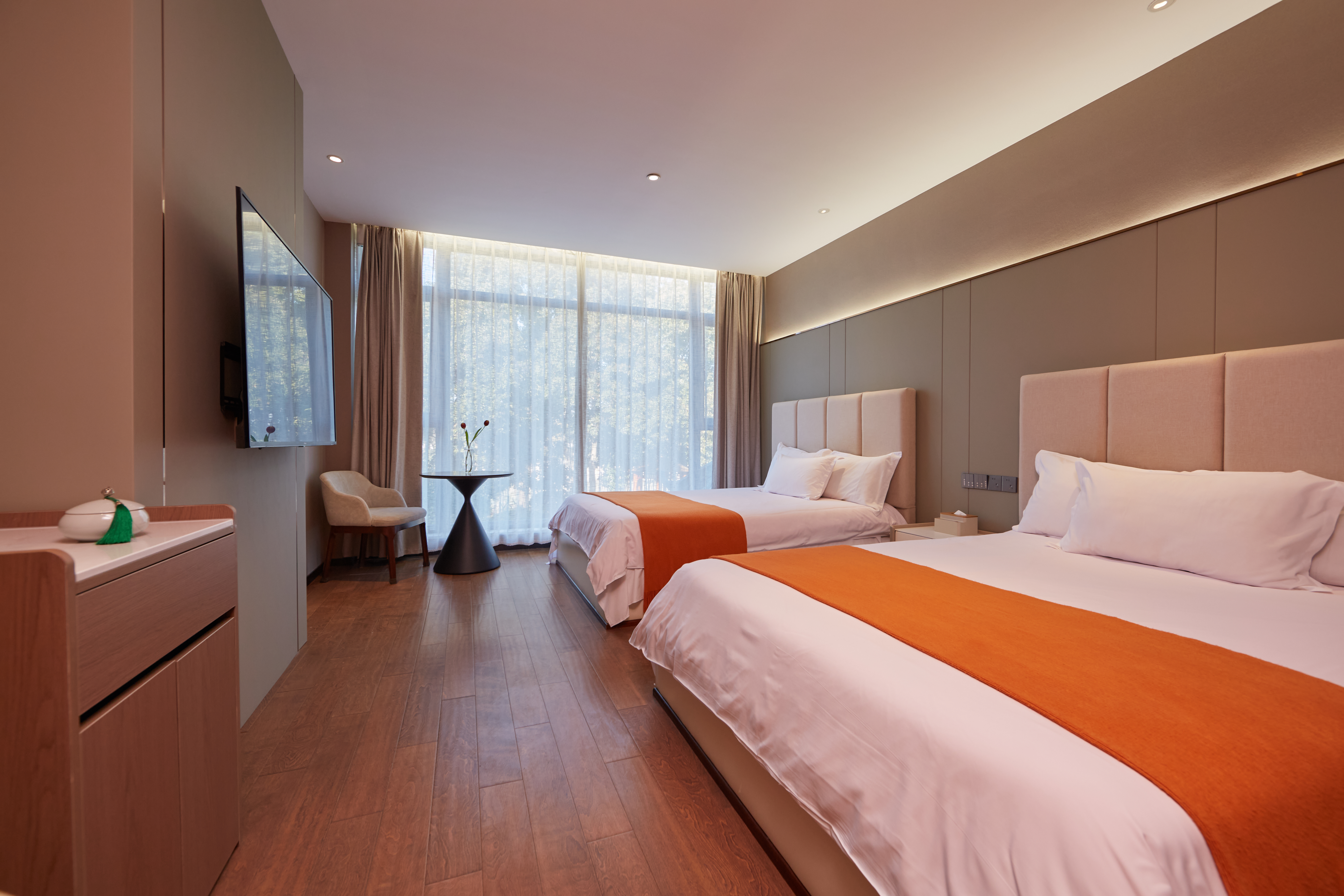 悅色·古運河風光·景觀雙床房