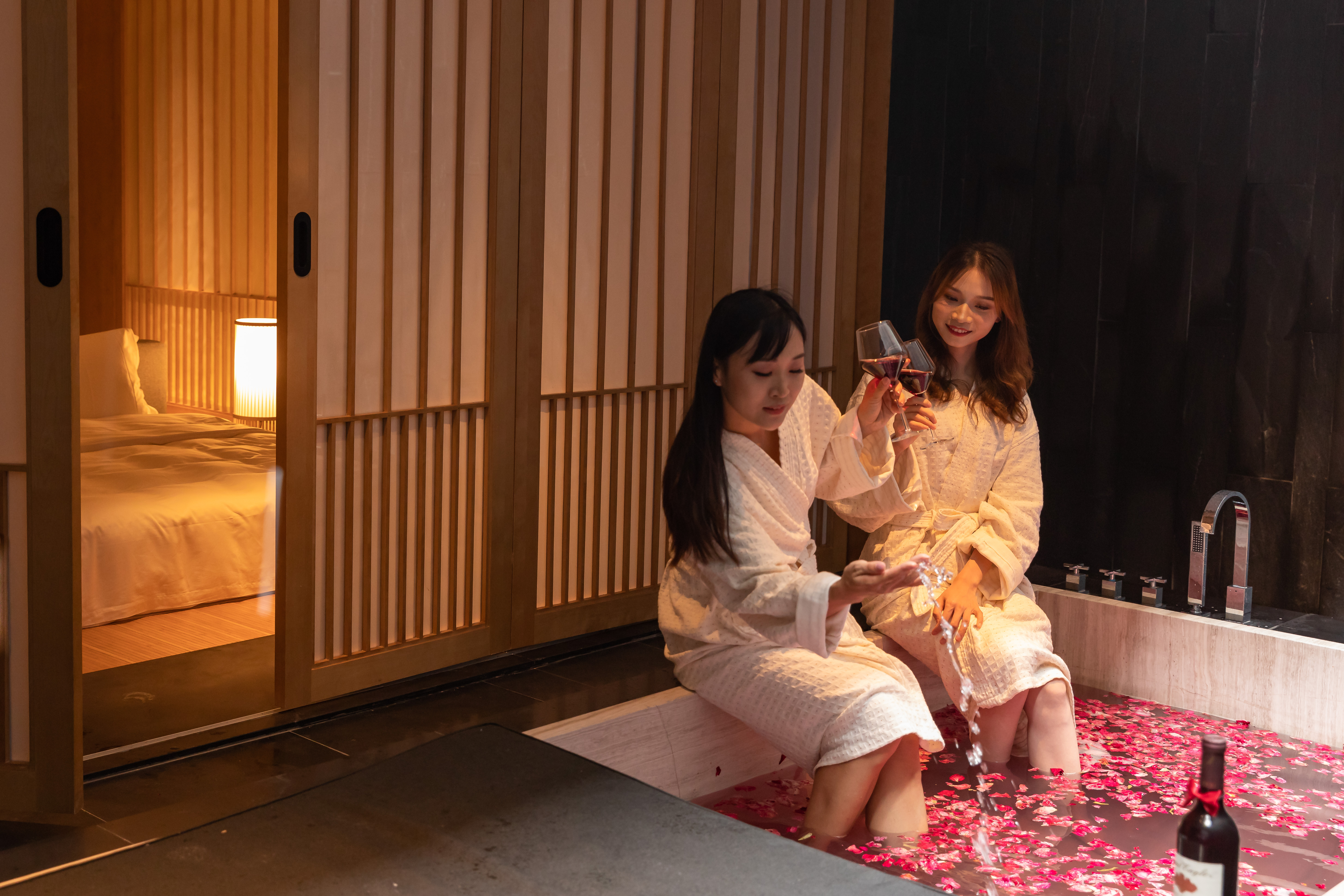 日式海景复式套房（金可儿床垫+汉斯格雅衞浴）