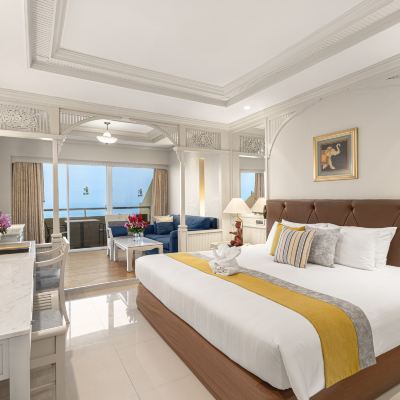 迷你套房加海景大床房 芭堤雅皇家克里夫海灘酒店 （SHA Extra Plus）優惠